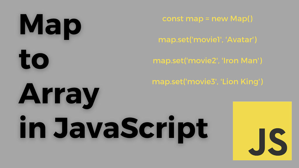 Map to Array in Javascript