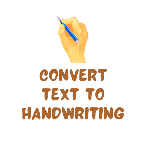 How To Convert Text To My Handwriting