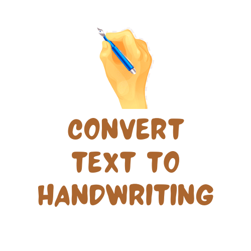 Convert Text To Handwriting Online