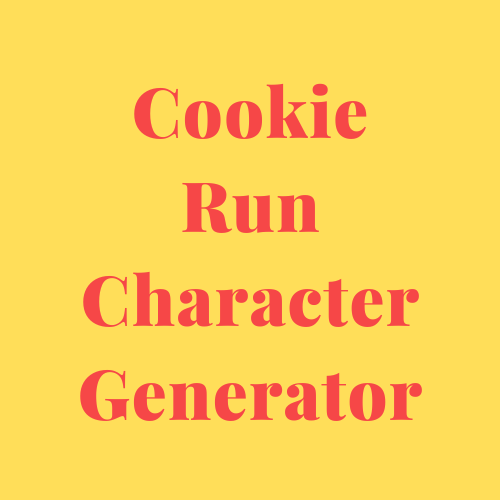 Cookie Run Character : Randomizer