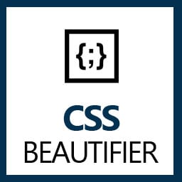 kasseapparat teori Arv CSS Formatter, CSS Beautifier and CSS Minifier Online tool