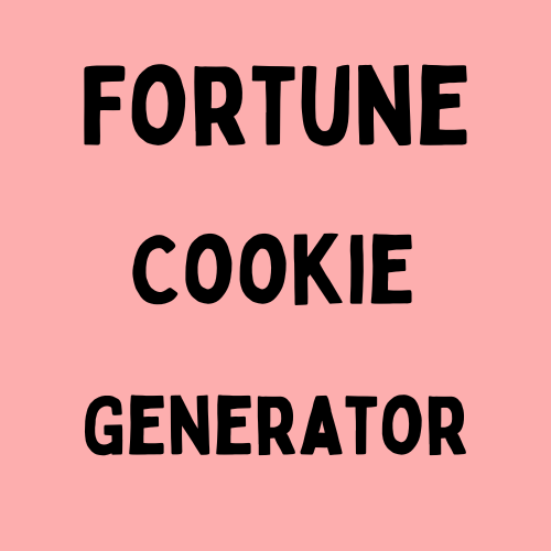 Fortune Cookie Generator Online : Randomizer