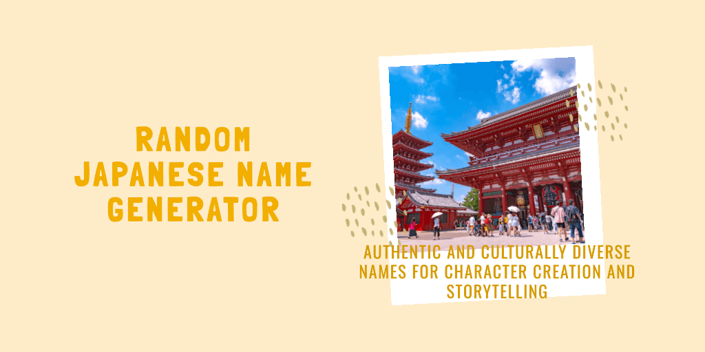 Old Japanese Names Generator