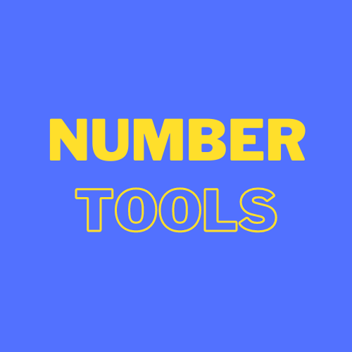 Collection of number tools online
