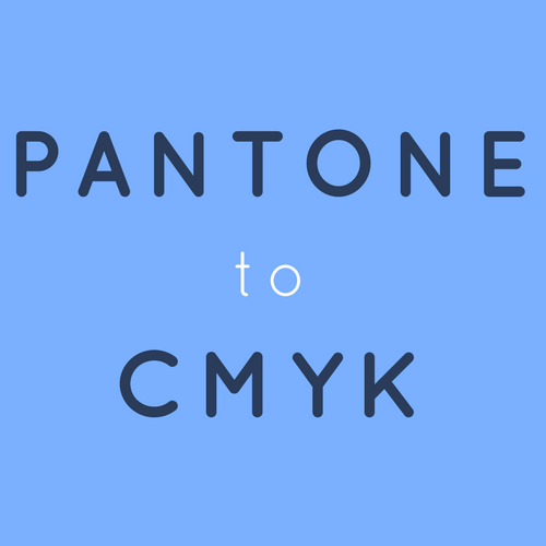 Pantone To Cmyk Best Online Tool To Convert Pantone Color To Cmyk Color