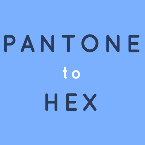 Pantone To Hex Best Online Tool To Convert Pantone Color To Hex Color