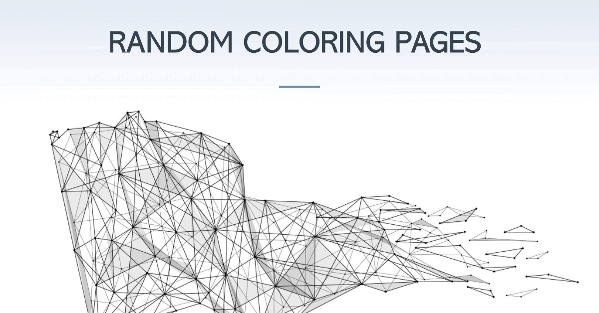 Random Coloring Pages