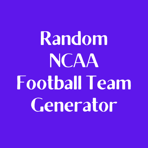 random-ncaa-foottball-team-generator-online