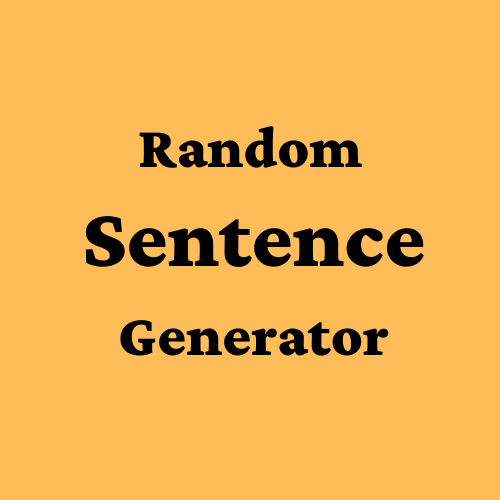 Random Sentence Generator Online