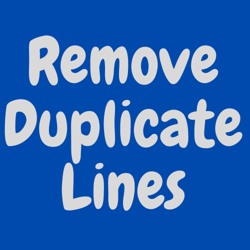 How To Remove Duplicate Line In Vim