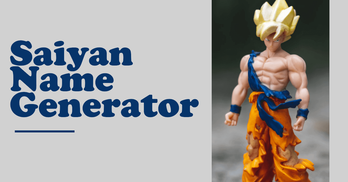 Saiyan Name Generator