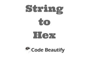 string to hex java