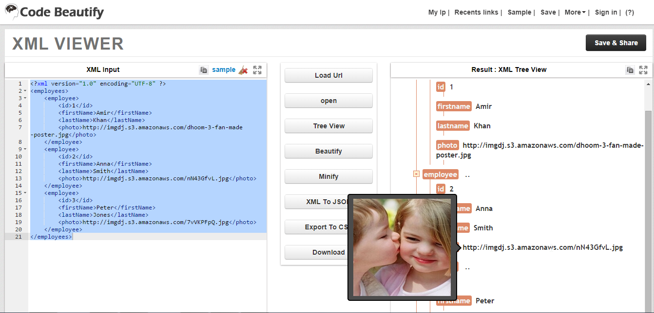 Best Online Xml Viewer Xml Formatter Xml Editor Analyser Beautify Beautifier Minify Tree Structure